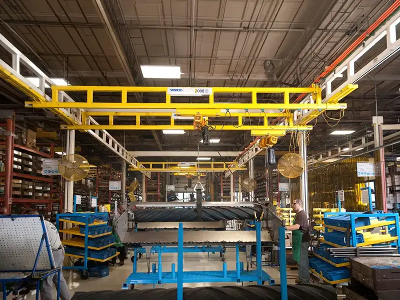 Image of a Crane system from Jarvis Material Handling